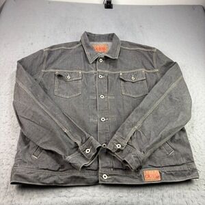 Guess Gray Slim Fit Denim Jacket